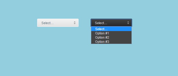 pure css dropdown