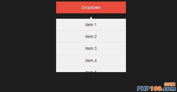 hover dropdown