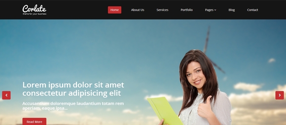 Corlate - Best Free Bootstrap Templates 2014
